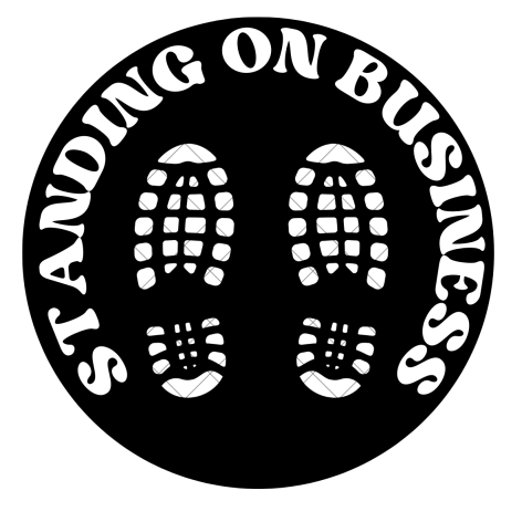Standing On Business Rug