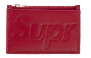 Supreme Leather Zip Wallet