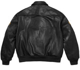 Supreme Vanson Leather Spider-Man Jacket Black