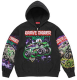 Supreme Grave Digger Zip Up Hoodie