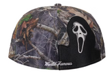 Supreme Ghostface Box Logo New Era Fitted Cap (Camo)