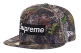 Supreme Ghostface Box Logo New Era Fitted Cap (Camo)