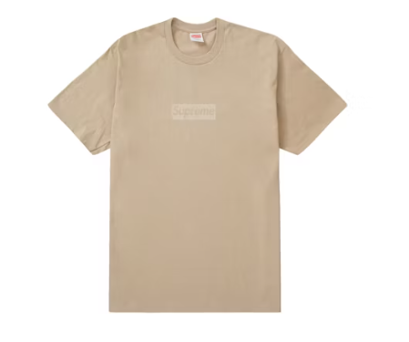 Supreme Box Logo Tan Tonal Tee (SS23)