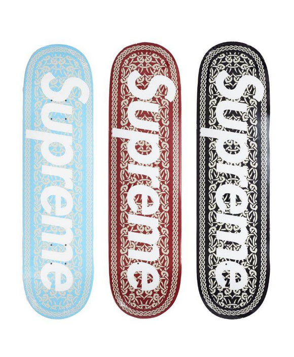 Supreme Celtic Knot Skateboard Deck Set